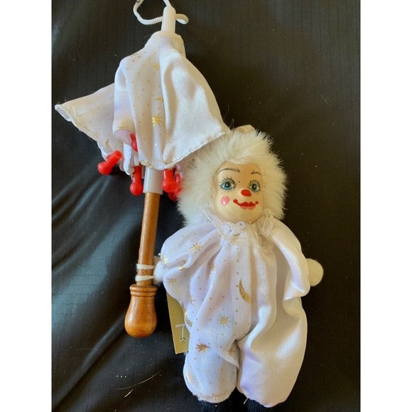 Collectable Ceramic‎ Clown Doll - Picture 1 of 1